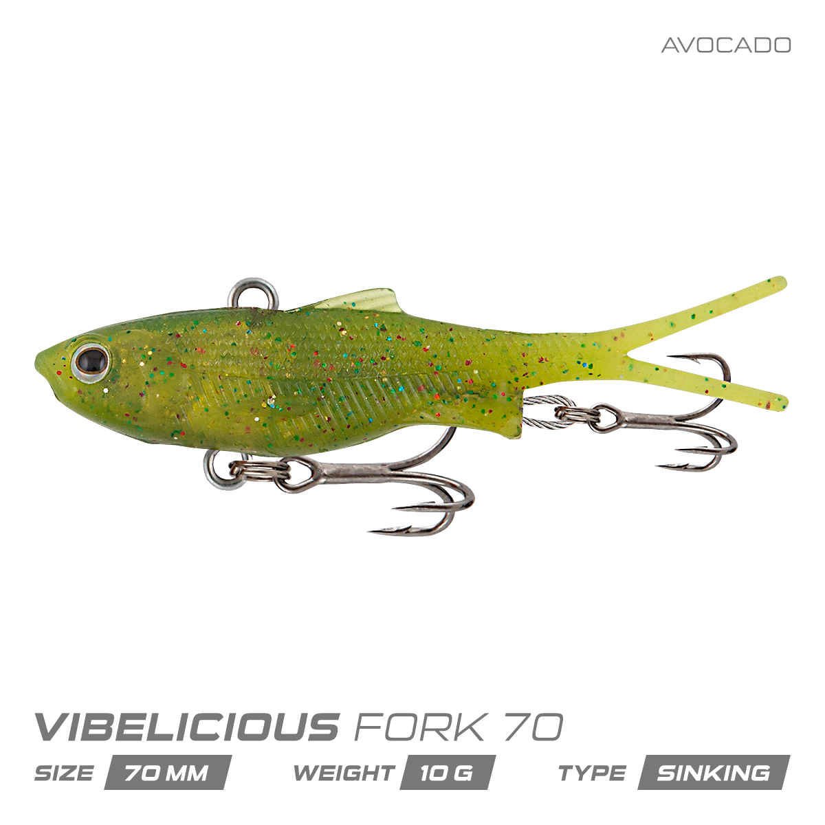 Vibelicious Fork 70mm / 10g