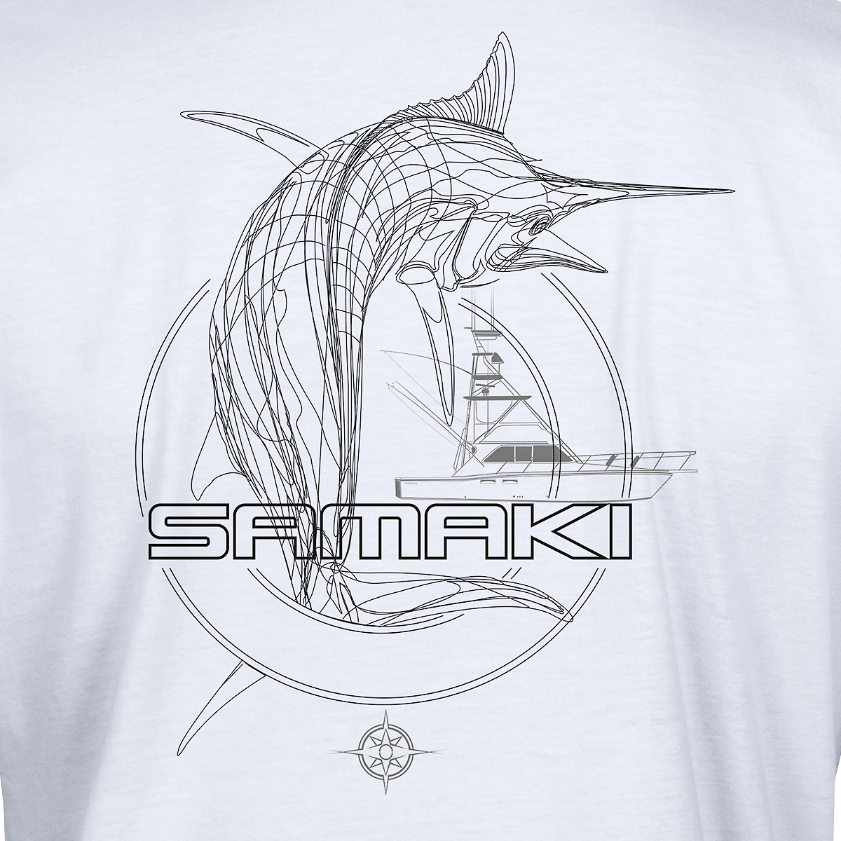 Marlin Lines T-Shirt