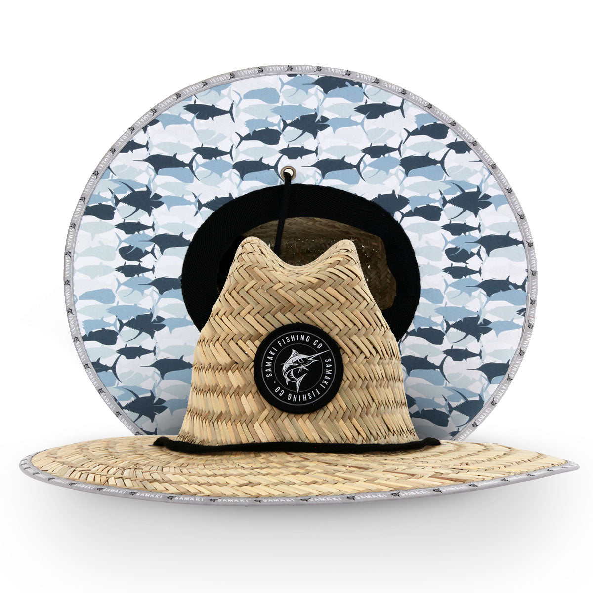 Marlin Straw Hat - Grey