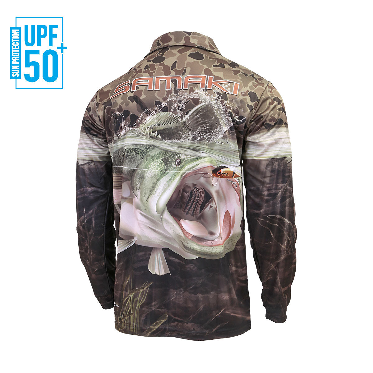 Camo Cod Fishing Jersey Youth