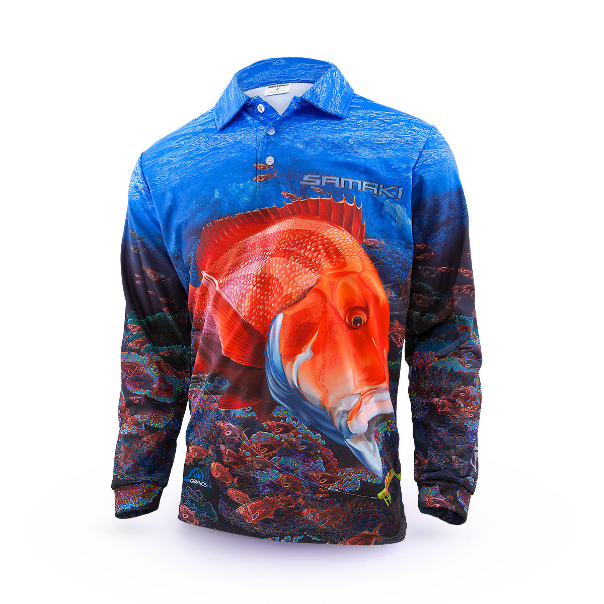 Red Emperor Fishing Jersey Youth